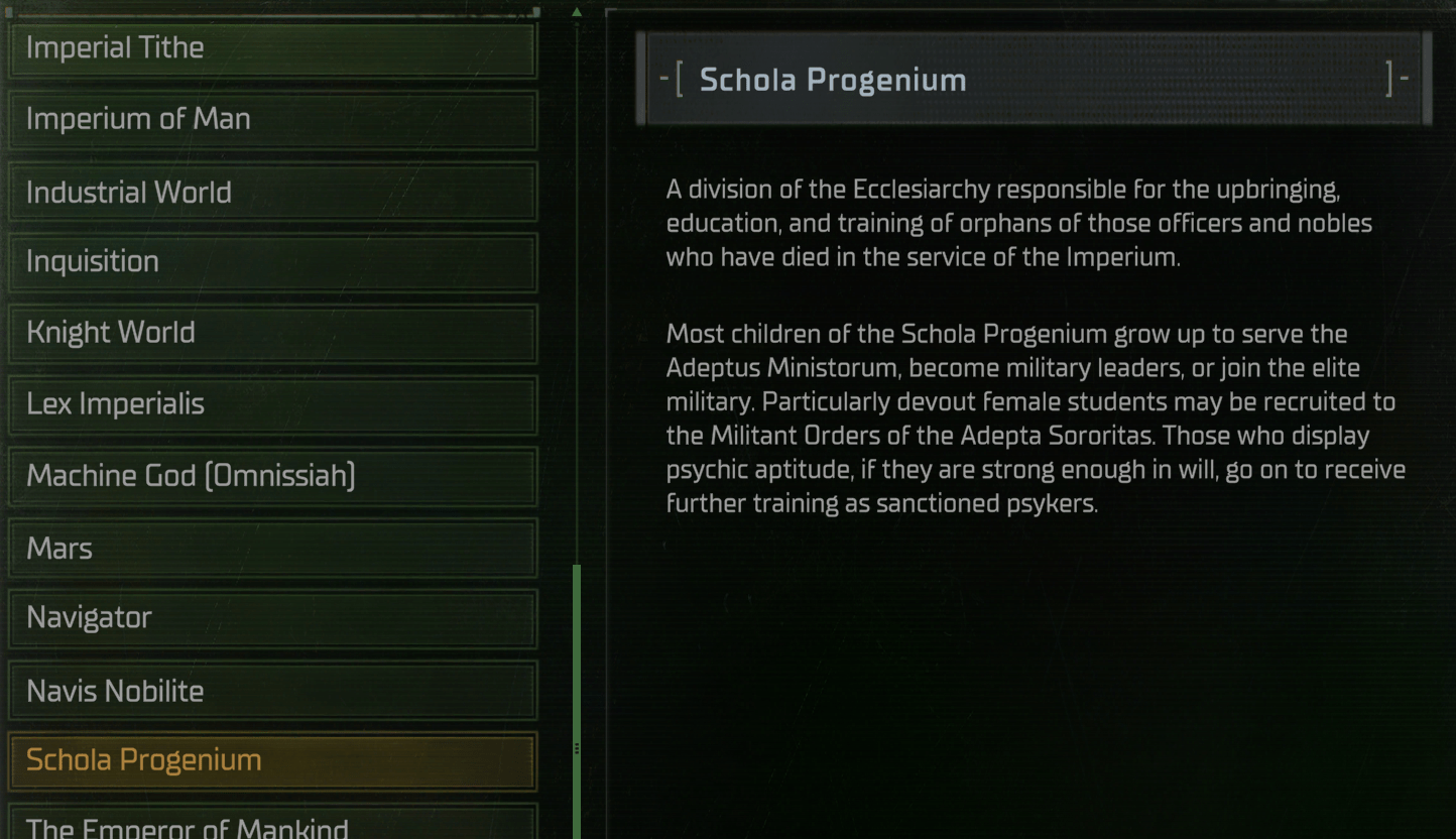 Intimidating set of encyclopaedia entries which explains an organisational detail of an organisational detail.